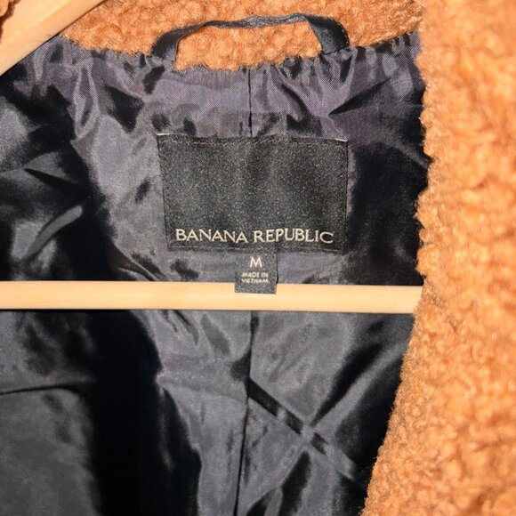 Banana Republic Brown Teddy Jacket - Picture 4 of 6